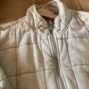 Free people quilted Dolman jacket